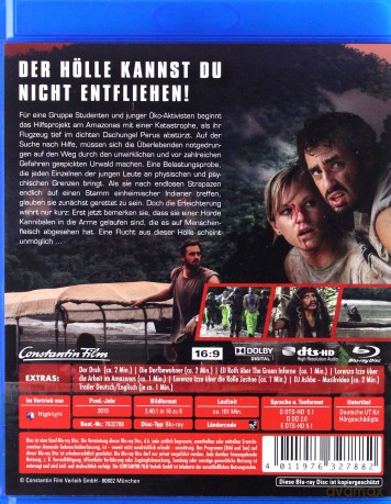 The Green Inferno [Blu-Ray]