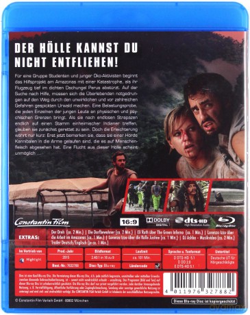 The Green Inferno [Blu-Ray]