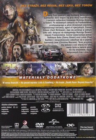 Death Race: Anarchia [DVD]