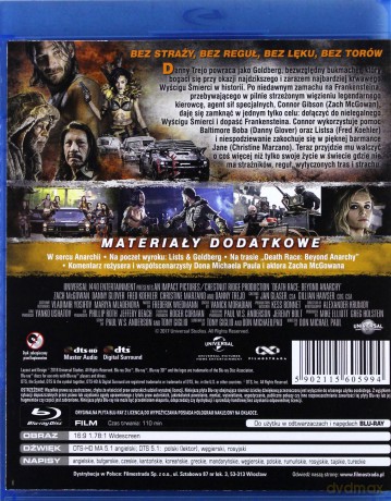Death Race: Beyond Anarchia [Blu-Ray]