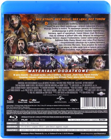 Death Race: Beyond Anarchia [Blu-Ray]