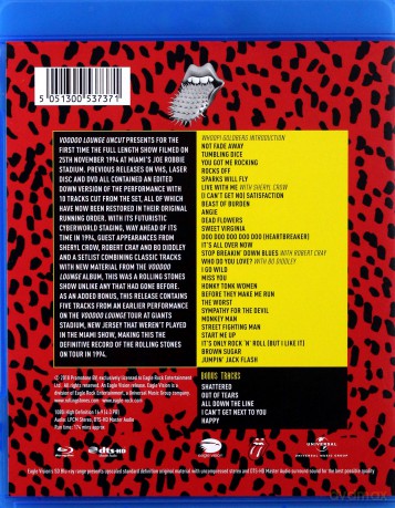 The Rolling Stones: Voodoo Lounge Uncut [Blu-Ray]