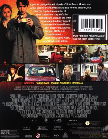 Jesienni zabójcy [Blu-Ray]