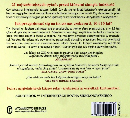 21 lekcji na XXI wiek - Yuval Noah Harari [AUDIOBOOK]