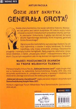 Gdzie jest skrytka generała Grota - Artur Pacuła [KSIĄŻKA]