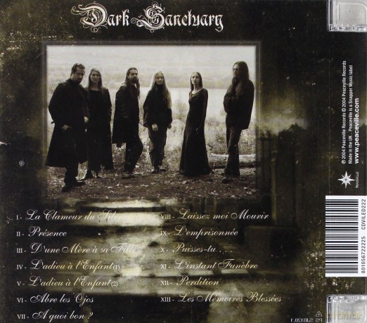 Dark Sanctuary: Les Memoires Blessees [CD]