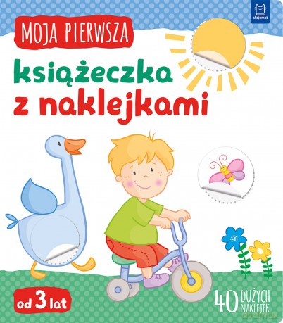 Moja pierwsza książeczka z naklejkami [KSIĄŻKA]