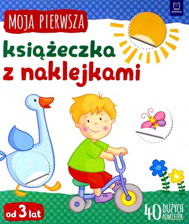 Moja pierwsza książeczka z naklejkami [KSIĄŻKA]