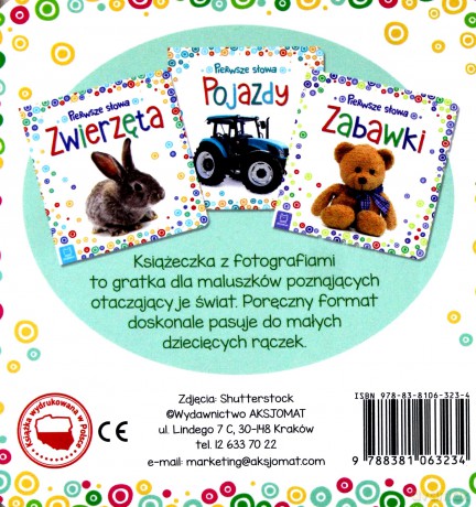 Owoce i warzywa. Pierwsze słowa maluszka [KSIĄŻKA]