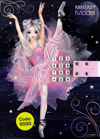 Pamiętnik na kod grający Fantasy model ballet