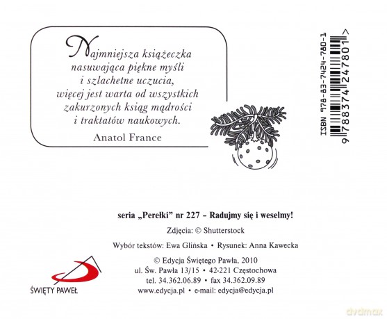 Radujmy się i weselmy. Perełka - Jerzy Popiełuszko [KSIĄŻKA]