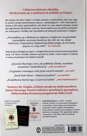 Sapiens. Od zwierząt do bogów - Yuval Noah Harari [KSIĄŻKA]