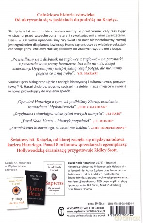 Sapiens. Od zwierząt do bogów - Yuval Noah Harari [KSIĄŻKA]