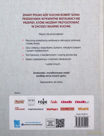 Uczta. Z restauracji wprost na twój stół - Robert Sowa [KSIĄŻKA]