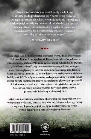 Zapomniany żołnierz - Guy Sajer [KSIĄŻKA]