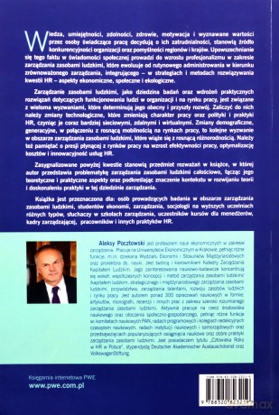 Zarządzanie zasobami ludzkimi. Koncepcje, praktyki, wyzwania - Aleksy Pocztowski [KSIĄŻKA]