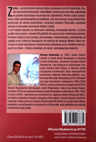 Zułów. Miejsce urodzenia marszałka Józefa Piłsudskiego - Mariusz Kolmasiak [KSIĄŻKA]