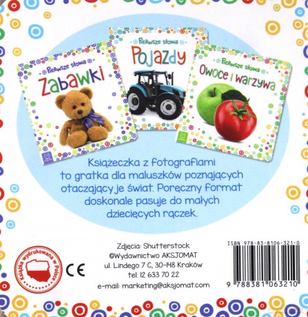 Zwierzęta. Pierwsze słowa maluszka [KSIĄŻKA]