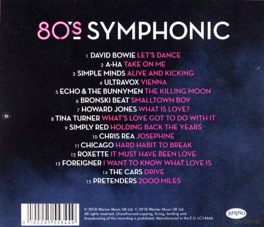 80s Symphonic [CD]