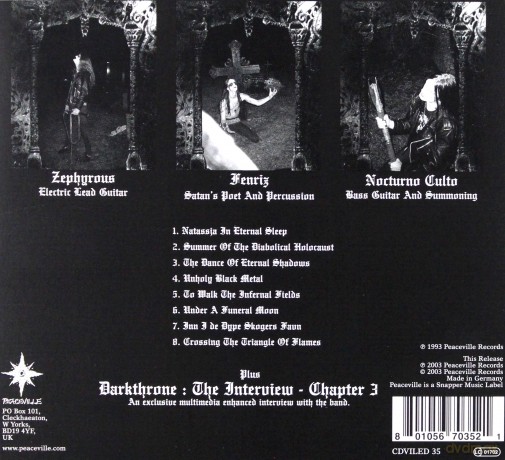 Darkthrone: Under A Funeral Moon [CD]