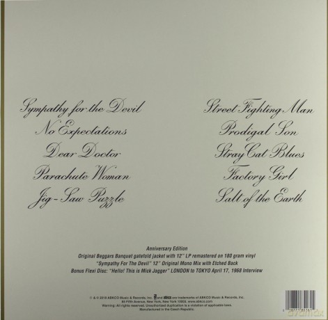 Rolling Stones: Beggars Banquet [3xWinyl]