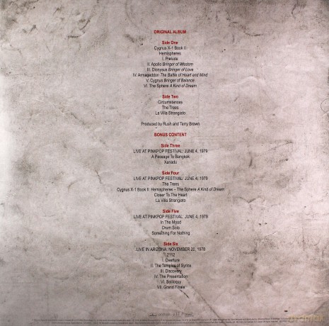 Rush: Hemispheres (Limited) [3xWinyl]