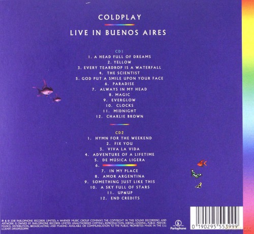 Coldplay: Live In Buenos Aires [2CD]