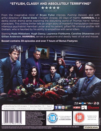 Hannibal Season 1-3 [12xBlu-Ray]