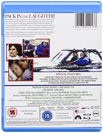 Planes, Trains & Automobiles (Samoloty, pociągi i samochody) [Blu-Ray]