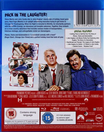 Planes, Trains & Automobiles (Samoloty, pociągi i samochody) [Blu-Ray]