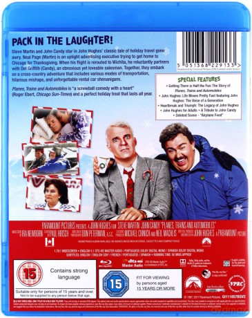 Planes, Trains & Automobiles (Samoloty, pociągi i samochody) [Blu-Ray]