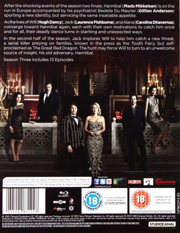 Hannibal Season 3 [4xBlu-Ray]