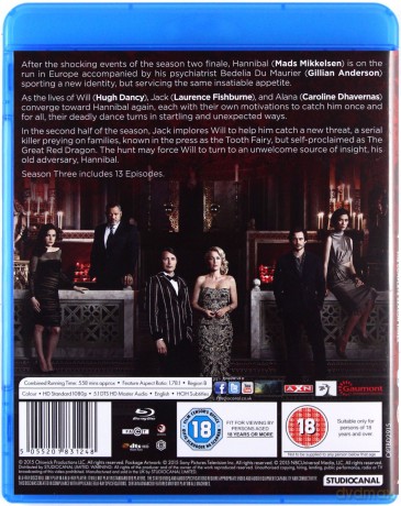Hannibal Season 3 [4xBlu-Ray]