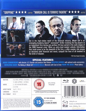 Margin Call (Chciwość) [Blu-Ray]
