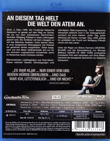 3096 Days (3096 dni) [Blu-Ray]