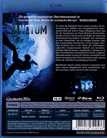 Sanctum [Blu-Ray]