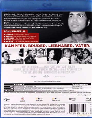 I Am Ali (Muhammad Ali. Legenda) [Blu-Ray]