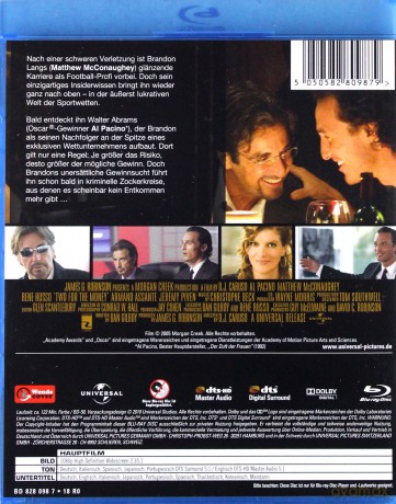 Two for the Money (Podwójna gra) [Blu-Ray]