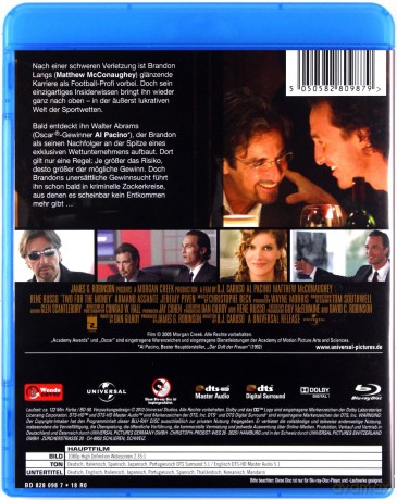 Two for the Money (Podwójna gra) [Blu-Ray]