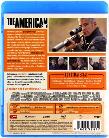 The American (Amerykanin) [Blu-Ray]