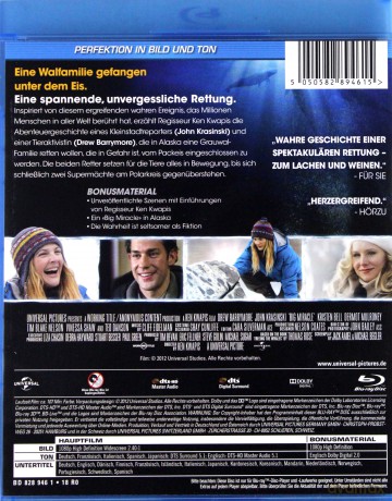 Big Miracle (Na ratunek wielorybom) [Blu-Ray]