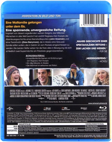 Big Miracle (Na ratunek wielorybom) [Blu-Ray]