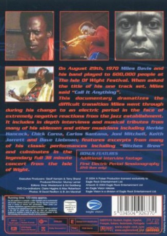 Miles Davies: Miles Electric [DVD]