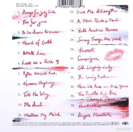 Neil Young: Songs For Judy [CD]