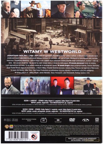 Westworld Sezon 1-2 [BOX] [6DVD]