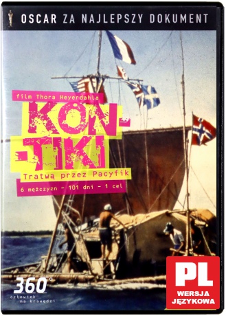 Kon-Tiki. Tratwą przez Pacyfik [DVD]