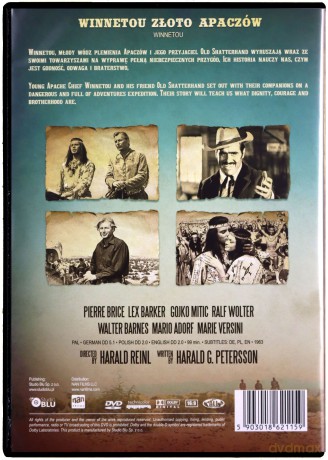 Winnetou I: Złoto Apaczów [DVD]