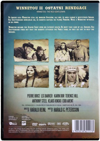 Winnetou II: Ostatni Renegaci [DVD]