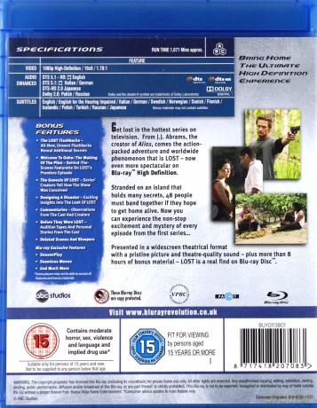 Lost - Zagubieni Sezon 1 [7xBlu-Ray]