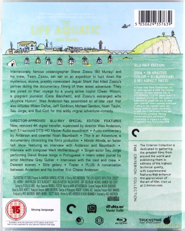 The Life Aquatic With Steve Zissou (Podwodne życie ze Stevem Zissou) [Blu-Ray]